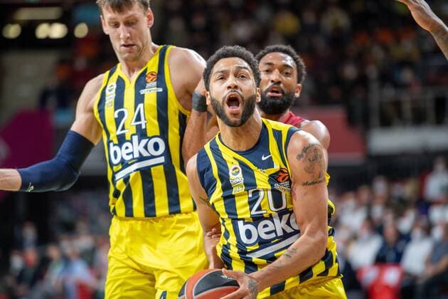 Jan Vesely 24 Fenerbahce , Pierria Henry 20 Fenerbahce , FC Bayern Basketball vs Fenerbahce Istanbul, Euroleague, 16 11 2021 Muenchen Bayern Germany Copyright: xkolbert-press UlrichxGamelx