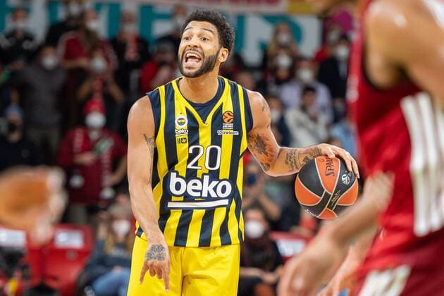 Pierria Henry 20 Fenerbahce , FC Bayern Basketball vs Fenerbahce Istanbul, Euroleague, 16 11 2021 Munich Bavaria Germany Copyright: xkolbert-press UlrichxGamelx