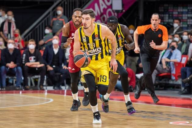 Nando de Colo 19 Fenerbahce , FC Bayern Basketball vs Fenerbahce Istanbul, Euroleague, 16 11 2021 Munich Bavaria Germany Copyright: xkolbert-press UlrichxGamelx