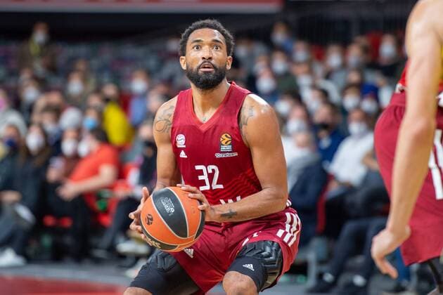 Darrun Hilliard 32 FC Bayern , FC Bayern Basketball vs Fenerbahce Istanbul, Euroleague, 16 11 2021 Munich Bavaria Germany Copyright: xkolbert-press UlrichxGamelx