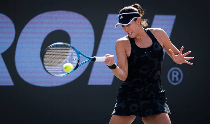 Tennis, WTA Finals in Guadalajara, Garbine Muguruza - Paula Badosa Mandatory Credit: Photo by Rob Prange Shutterstock (12596815s) Garbine Muguruza of Spain in action during the semi-final at the 2021 Akron WTA, Tennis Damen Finals Guadalajara WTA tennis tournament Akron WTA Finals, Day 7, Tennis, Panamerican Tennis Center Guadalajara, Mexico - 16 Nov 2021 Akron WTA Finals, Day 7, Tennis, Panamerican Tennis Center Guadalajara, Mexico - 16 Nov 2021 Copyright: xRobxPrange Shutterstockx 12596815s