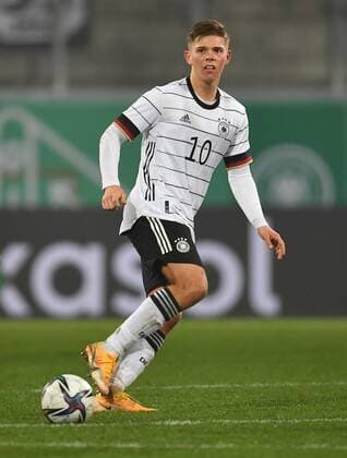 16 11 2021 Football international U21 European Championship qualification Germany gg San Marino Finn Ole Becker 10, Germany cropped single image