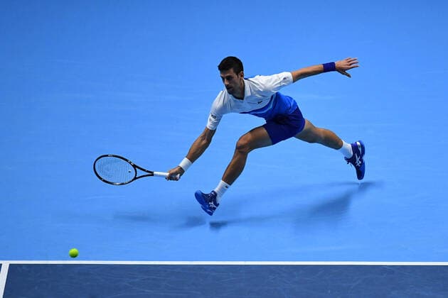 Novak Djokovic (Ser) TENNIS : Nitto ATP, Tennis Herren finals 2021 - 17 11 2021 AntoineCouvercelle Panoramic 