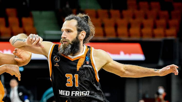 GER, EuroCup, ratiopharm Ulm vs Promitheas Patras 17 11 2021, ratiopharm arena, New Ulm, GER, EuroCup, ratiopharm Ulm vs Promitheas Patras, pictured Charis Giannopoulos Patras, 31 nordphotoxGmbHx xHafner nph00200
