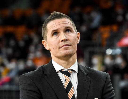 GER, EuroCup, ratiopharm Ulm vs Promitheas Patras 17 11 2021, ratiopharm arena, New Ulm, GER, EuroCup, ratiopharm Ulm vs Promitheas Patras, pictured Jaka Lakovic Ulm. nordphotoxGmbHx xHafner nph00200