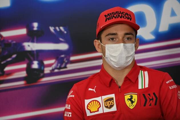 F1 Grand Prix of Qatar 16 Charles Leclerc (MON, Scuderia Ferrari Mission Winnow), F1 Grand Prix of Qatar at Losail International Circuit on November 18, 2021 in Doha, Qatar. (Photo by ANDREJ ISAKOVIC AFP FIA Pool via HOCH ZWEI) Doha Qatar Poolfoto HOCH ZWEI Pool AFP ,EDITORIAL USE ONLY