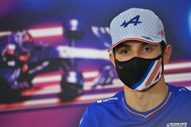 F1 Grand Prix of Qatar 31 Esteban Ocon (FRA, Alpine F1 Team), F1 Grand Prix of Qatar at Losail International Circuit on November 18, 2021 in Doha, Qatar. (Photo by ANDREJ ISAKOVIC AFP FIA Pool via HOCH ZWEI) Doha Qatar Poolfoto HOCH ZWEI Pool AFP ,EDITORIAL USE ONLY