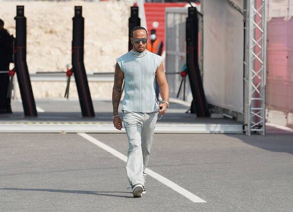 Formula 1 Ooredoo Qatar Grand Prix 2021 18 11 2021, Losail International Circuit, Doha, Formula 1 Ooredoo Qatar Grand Prix 2021 ,in the picture Lewis Hamilton GBR , Mercedes AMG Petronas Formula One Team nordphotoxGmbHx xBratic nph00250