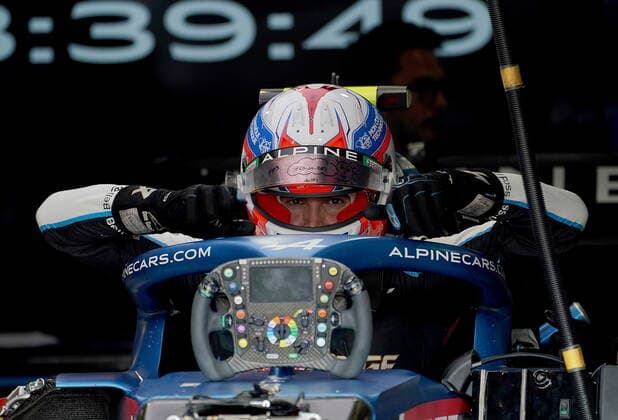 Formula 1 Ooredoo Qatar Grand Prix 2021 18 11 2021, Losail International Circuit, Doha, Formula 1 Ooredoo Qatar Grand Prix 2021 ,in the picture Esteban Ocon FRA , Alpine F1 Team nordphotoxGmbHx xBratic nph00250
