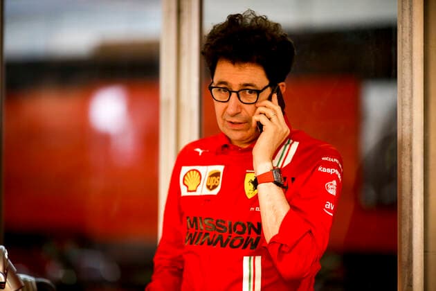 Mattia Binotto ITA, Scuderia Ferrari Mission Winnow , F1 Grand Prix of Qatar at Losail International Circuit on November 18, 2021 in Doha, Qatar Photo by HOCH ZWEI Doha Qatar