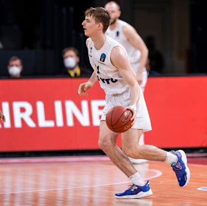 Justus Hollatz Towers 7Days Eurocup, basketball, 2021 2022 season, 05 matchday 16 11 21, Hamburg, Hamburg Towers vs Boulogne Metropolitans 92, Â