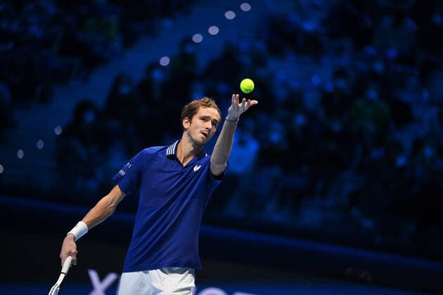 Tennis, ATP Finals in Turin, Jannik Sinner - Daniil Medvedev