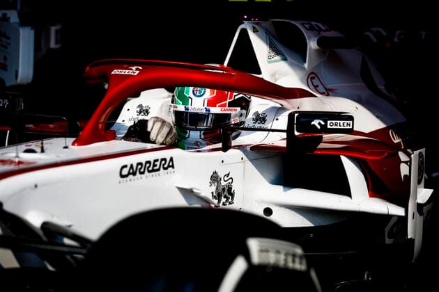 GIOVINAZZI Antonio (ita), Alfa Romeo Racing ORLEN C41, action during the Formula 1 Ooredoo Qatar Grand Prix 2021, 20th round of the 2021 FIA Formula One World Championship, WM, Weltmeisterschaft from November 19 to 21, 2021 on the Losail International Circuit, in Lusail, Qatar - F1 - QATAR GRAND PRIX 2021 DPPI Panoramic  00121041__B3_9698.JPG_