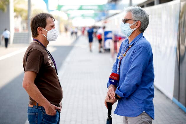 Damon Hill GBR , F1 Grand Prix of Qatar at Losail International Circuit on November 19, 2021 in Doha, Qatar Photo by HOCH ZWEI Doha Qatar
