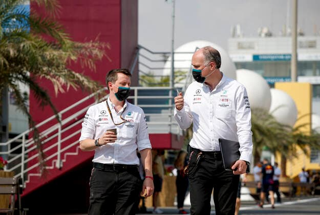 Evan Short GBR, Mercedes AMG Petronas F1 Team , F1 Grand Prix of Qatar at Losail International Circuit on November 19, 2021 in Doha, Qatar Photo by HOCH ZWEI Doha Qatar