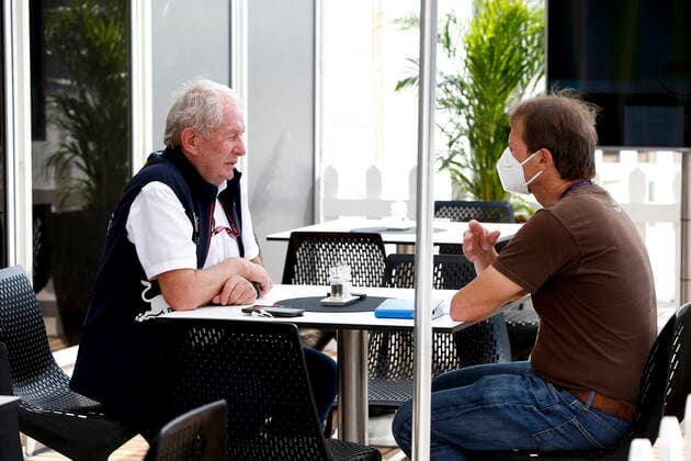 Dr Helmut Marko AUT, Red Bull Racing , F1 Grand Prix of Qatar at Losail International Circuit on November 19, 2021 in Doha, Qatar Photo by HOCH ZWEI Doha Qatar