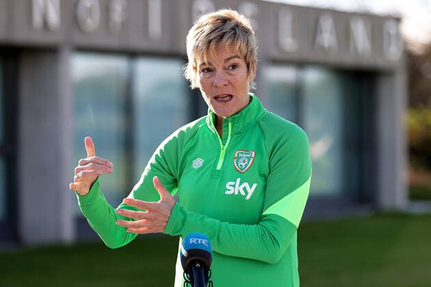 Republic of Ireland WNT Squad Announcement, FAI HQ, Abbotstown, Dublin 19 11 2021 Manager Vera Pauw Vera Pauw 19 11 2021  Copyright: x INPHO LaszloxGeczox LG1_0163