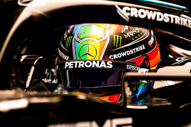 44 Lewis Hamilton GBR, Mercedes AMG Petronas F1 Team , F1 Grand Prix of Qatar at Losail International Circuit on November 19, 2021 in Doha, Qatar Photo by HOCH ZWEI Doha Qatar