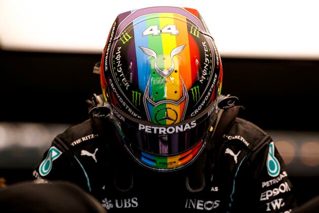 44 Lewis Hamilton GBR, Mercedes AMG Petronas F1 Team , F1 Grand Prix of Qatar at Losail International Circuit on November 19, 2021 in Doha, Qatar Photo by HOCH ZWEI Doha Qatar