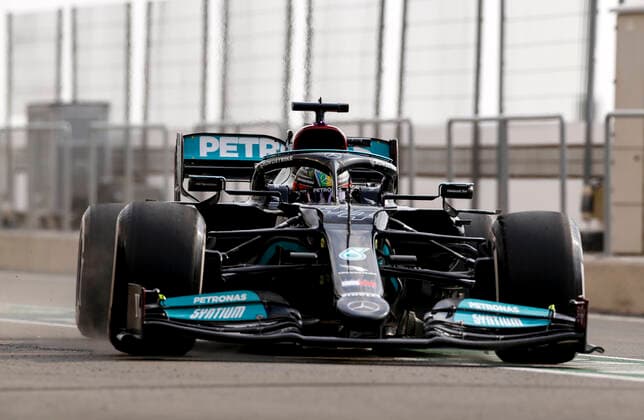 44 Lewis Hamilton GBR, Mercedes AMG Petronas F1 Team , F1 Grand Prix of Qatar at Losail International Circuit on November 19, 2021 in Doha, Qatar Photo by HOCH ZWEI Doha Qatar