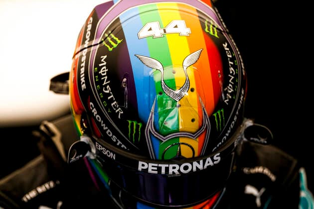 44 Lewis Hamilton GBR, Mercedes AMG Petronas F1 Team , F1 Grand Prix of Qatar at Losail International Circuit on November 19, 2021 in Doha, Qatar Photo by HOCH ZWEI Doha Qatar