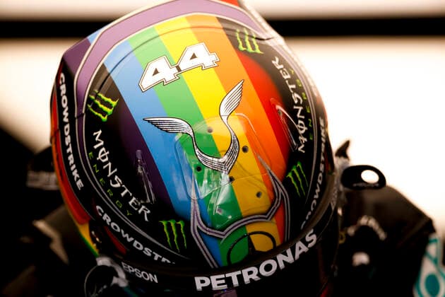 44 Lewis Hamilton GBR, Mercedes AMG Petronas F1 Team , F1 Grand Prix of Qatar at Losail International Circuit on November 19, 2021 in Doha, Qatar Photo by HOCH ZWEI Doha Qatar