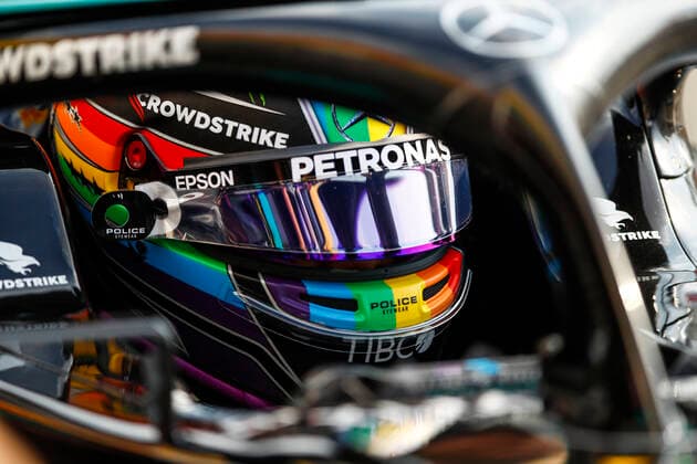 HAMILTON Lewis (gbr), Mercedes AMG F1 GP W12 E Performance, portrait during the Formula 1 Ooredoo Qatar Grand Prix 2021, 20th round of the 2021 FIA Formula One World Championship, WM, Weltmeisterschaft from November 19 to 21, 2021 on the Losail International Circuit, in Lusail, Qatar - F1 - QATAR GRAND PRIX 2021 DPPI Panoramic  00121041__B2_2638