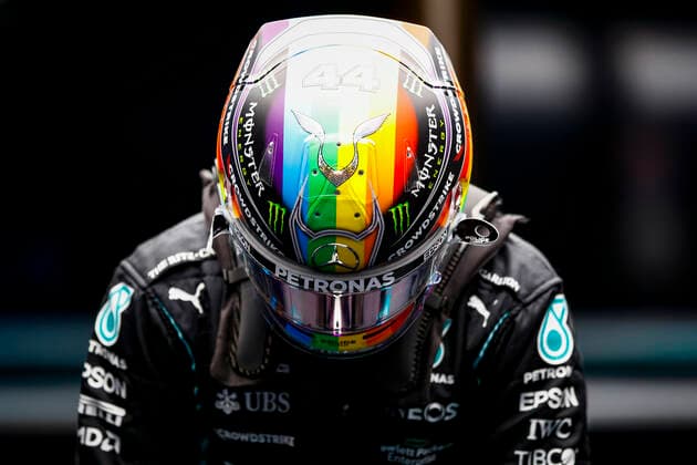 HAMILTON Lewis (gbr), Mercedes AMG F1 GP W12 E Performance, portrait during the Formula 1 Ooredoo Qatar Grand Prix 2021, 20th round of the 2021 FIA Formula One World Championship, WM, Weltmeisterschaft from November 19 to 21, 2021 on the Losail International Circuit, in Lusail, Qatar - F1 - QATAR GRAND PRIX 2021 DPPI Panoramic  00121041__B2_3019.JPG_