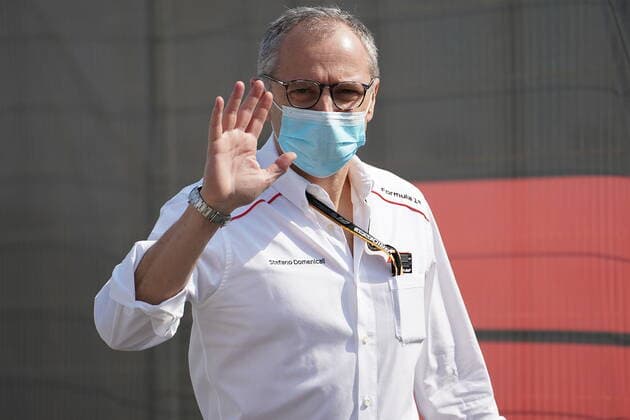 Formula 1 Ooredoo Qatar Grand Prix 2021 19 11 2021, Losail International Circuit, Doha, Formula 1 Ooredoo Qatar Grand Prix 2021 ,pictured is Formula 1 boss Stefano Domenicali. nordphotoxGmbHx xBratic nph00250