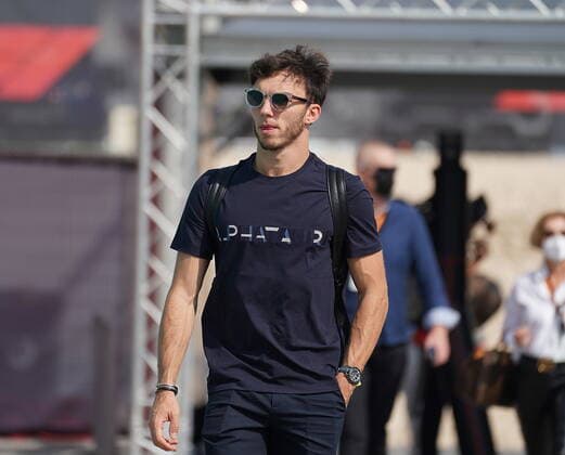 Formula 1 Ooredoo Qatar Grand Prix 2021 19 11 2021, Losail International Circuit, Doha, Formula 1 Ooredoo Qatar Grand Prix 2021 ,in the picture Pierre Gasly FRA , Scuderia AlphaTauri Honda nordphotoxGmbHx xBratic nph00250