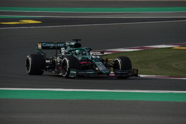 Formula 1 Ooredoo Qatar Grand Prix 2021 19 11 2021, Losail International Circuit, Doha, Formula 1 Ooredoo Qatar Grand Prix 2021 ,pictured Lance Stroll CAN , Aston Martin Cognizant Formula One Team. nordphotoxGmbHx xBratic nph00250