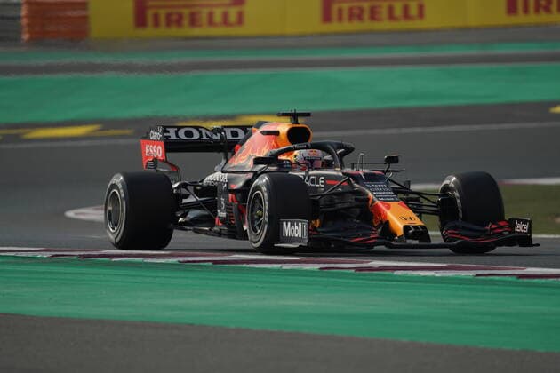 Formula 1 Ooredoo Qatar Grand Prix 2021 19 11 2021, Losail International Circuit, Doha, Formula 1 Ooredoo Qatar Grand Prix 2021 ,in the picture Max Verstappen NEL , Red Bull Racing Honda nordphotoxGmbHx xBratic nph00250