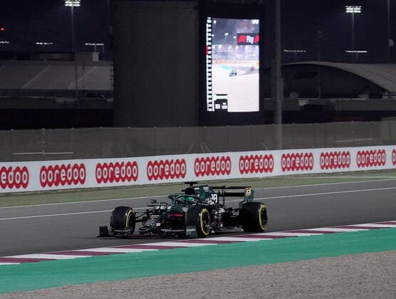 Formula 1 Ooredoo Qatar Grand Prix 2021 19 11 2021, Losail International Circuit, Doha, Formula 1 Ooredoo Qatar Grand Prix 2021 ,pictured Lance Stroll CAN , Aston Martin Cognizant Formula One Team. nordphotoxGmbHx xBratic nph00250