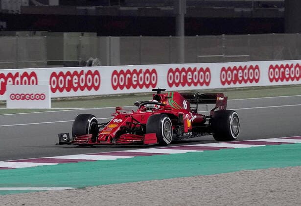Formula 1 Ooredoo Qatar Grand Prix 2021 19 11 2021, Losail International Circuit, Doha, Formula 1 Ooredoo Qatar Grand Prix 2021 ,pictured Charles Leclerc MCO , Scuderia Ferrari Mission Winnow. nordphotoxGmbHx xBratic nph00250