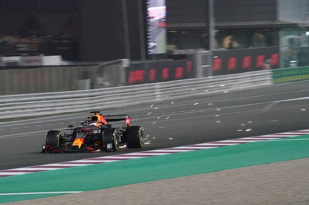Formula 1 Ooredoo Qatar Grand Prix 2021 19 11 2021, Losail International Circuit, Doha, Formula 1 Ooredoo Qatar Grand Prix 2021 ,in the picture Max Verstappen NEL , Red Bull Racing Honda nordphotoxGmbHx xBratic nph00250