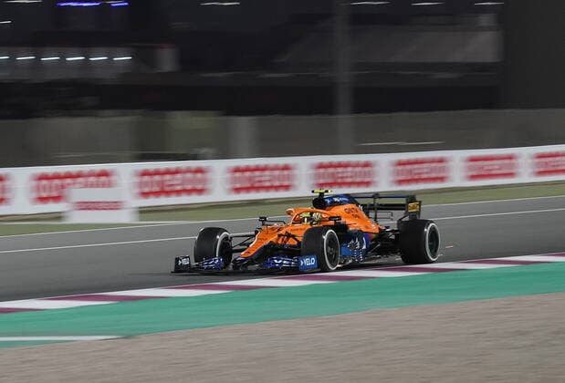 Formula 1 Ooredoo Qatar Grand Prix 2021 19 11 2021, Losail International Circuit, Doha, Formula 1 Ooredoo Qatar Grand Prix 2021 ,in the picture Lando Norris GBR , McLaren F1 Team nordphotoxGmbHx xBratic nph00250