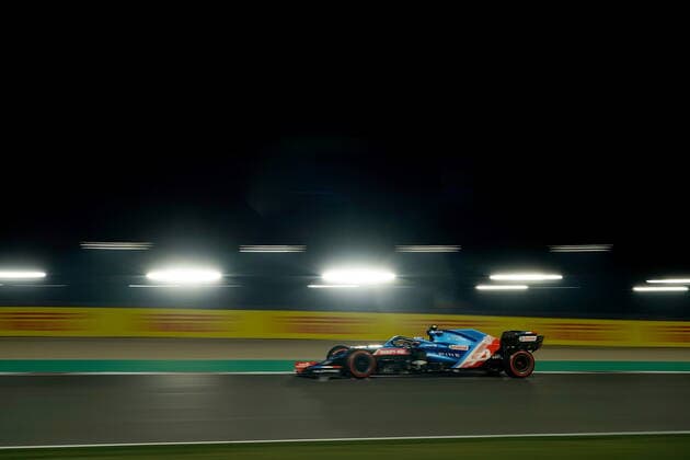 Formula 1 Ooredoo Qatar Grand Prix 2021 19 11 2021, Losail International Circuit, Doha, Formula 1 Ooredoo Qatar Grand Prix 2021 ,in the picture Esteban Ocon FRA , Alpine F1 Team nordphotoxGmbHx xBratic nph00250