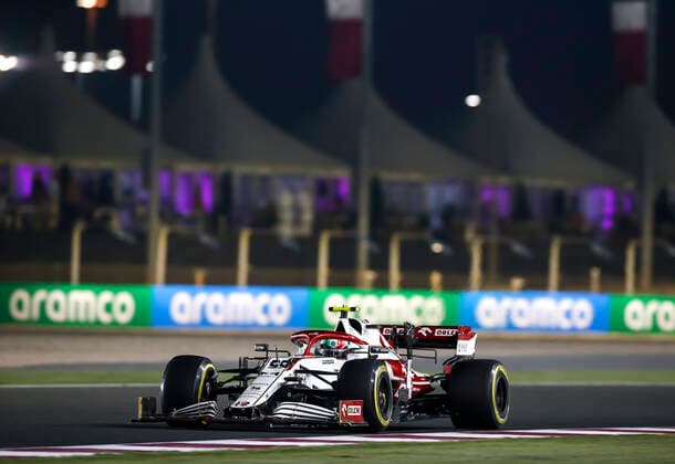 99 Antonio Giovinazzi ITA, Alfa Romeo Racing ORLEN , F1 Grand Prix of Qatar at Losail International Circuit on November 19, 2021 in Doha, Qatar Photo by HOCH ZWEI Doha Qatar