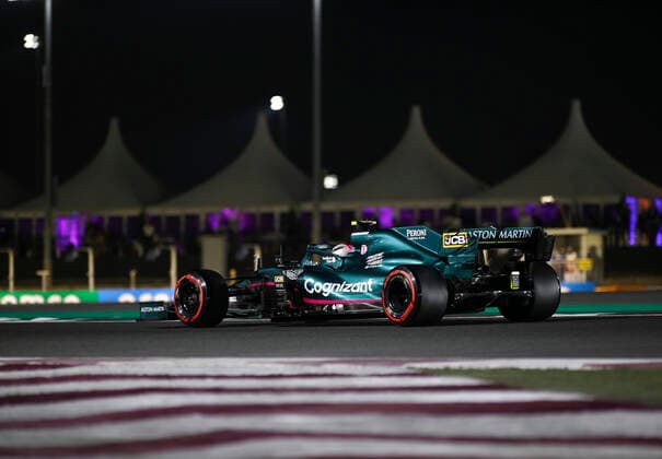 5 Sebastian Vettel GER, Aston Martin Cognizant F1 Team , F1 Grand Prix of Qatar at Losail International Circuit on November 19, 2021 in Doha, Qatar Photo by HOCH ZWEI Doha Qatar