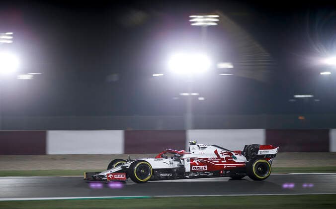 99 Antonio Giovinazzi ITA, Alfa Romeo Racing ORLEN , F1 Grand Prix of Qatar at Losail International Circuit on November 19, 2021 in Doha, Qatar Photo by HOCH ZWEI Doha Qatar