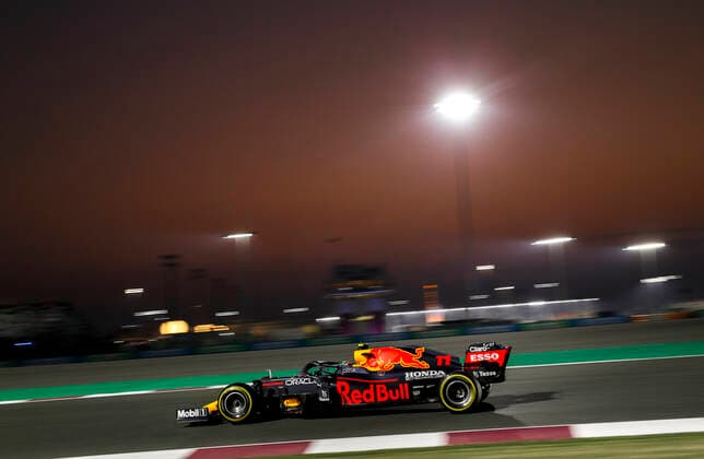 11 Sergio Perez MEX, Red Bull Racing , F1 Grand Prix of Qatar at Losail International Circuit on November 19, 2021 in Doha, Qatar Photo by HOCH ZWEI Doha Qatar