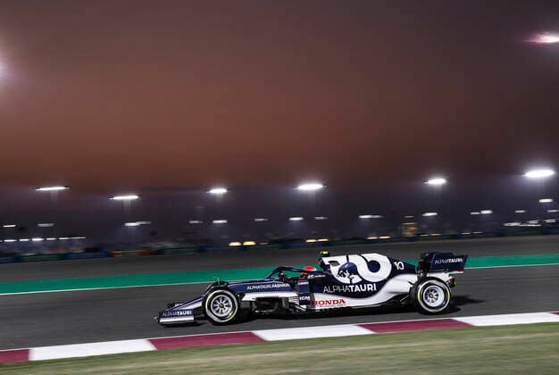 10 Pierre Gasly FRA, Scuderia AlphaTauri Honda , F1 Grand Prix of Qatar at Losail International Circuit on November 19, 2021 in Doha, Qatar Photo by HOCH ZWEI Doha Qatar