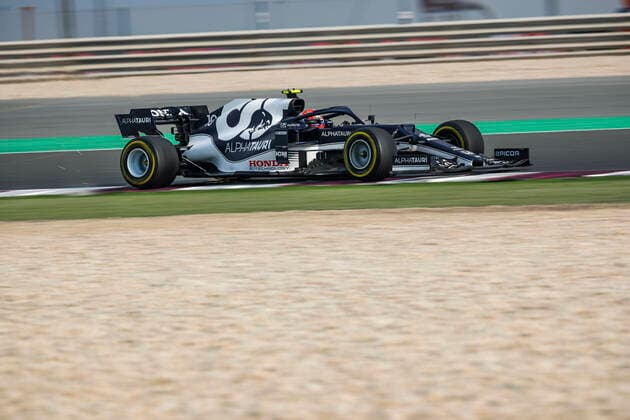 10 Pierre Gasly FRA, Scuderia AlphaTauri Honda , F1 Grand Prix of Qatar at Losail International Circuit on November 19, 2021 in Doha, Qatar Photo by HOCH ZWEI Doha Qatar