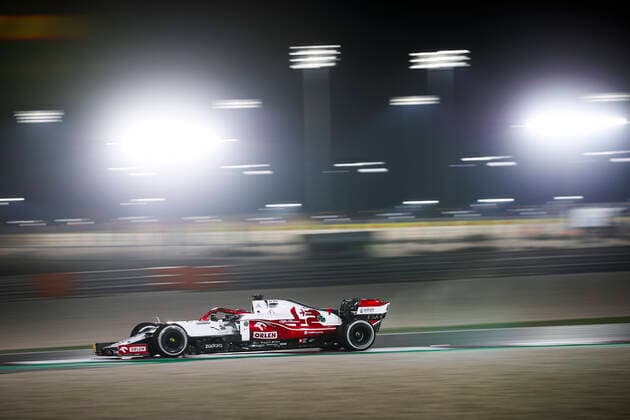 7 Kimi Raikkonen FIN, Alfa Romeo Racing ORLEN , F1 Grand Prix of Qatar at Losail International Circuit on November 19, 2021 in Doha, Qatar Photo by HOCH ZWEI Doha Qatar