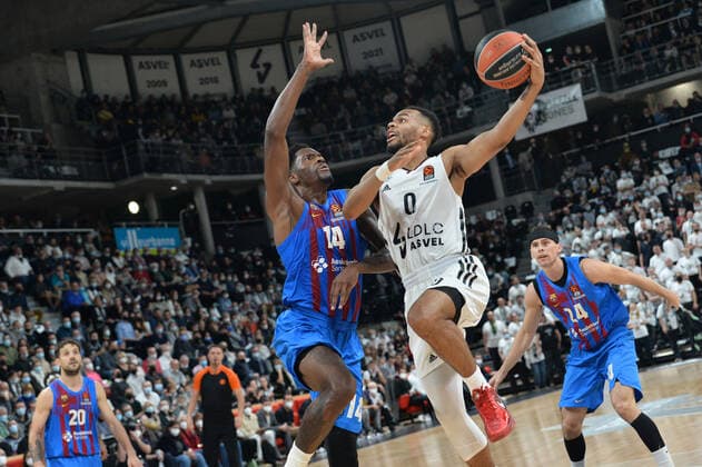 Basketball, Euroleague, LDLC Asvel - FC Barcelona