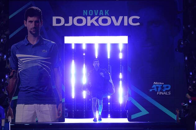 Novak Djokovic (Ser) TENNIS : Nitto ATP, Tennis Herren finals 2021 - 19 11 2021 AntoineCouvercelle Panoramic 