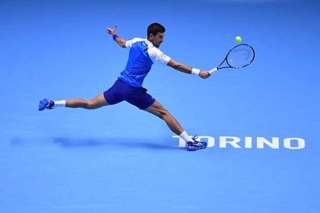 Novak Djokovic (Ser) TENNIS : Nitto ATP, Tennis Herren finals 2021 - 19 11 2021 AntoineCouvercelle Panoramic 