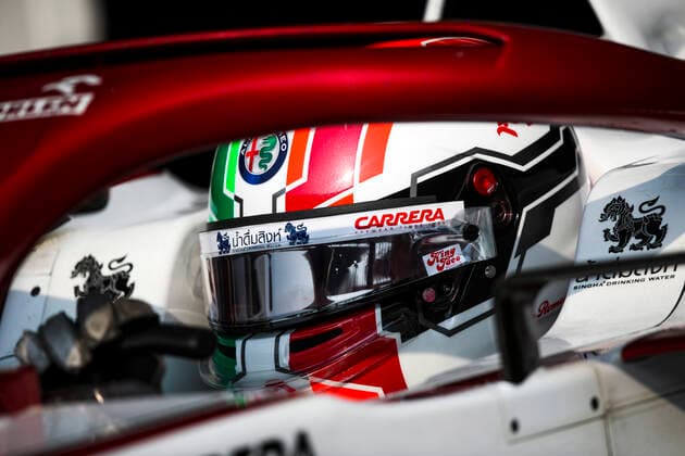 GIOVINAZZI Antonio (ita), Alfa Romeo Racing ORLEN C41, portrait during the Formula 1 Ooredoo Qatar Grand Prix 2021, 20th round of the 2021 FIA Formula One World Championship, WM, Weltmeisterschaft from November 19 to 21, 2021 on the Losail International Circuit, in Lusail, Qatar - F1 - QATAR GRAND PRIX 2021 DPPI Panoramic  00121041_FG0D6671.JPG_