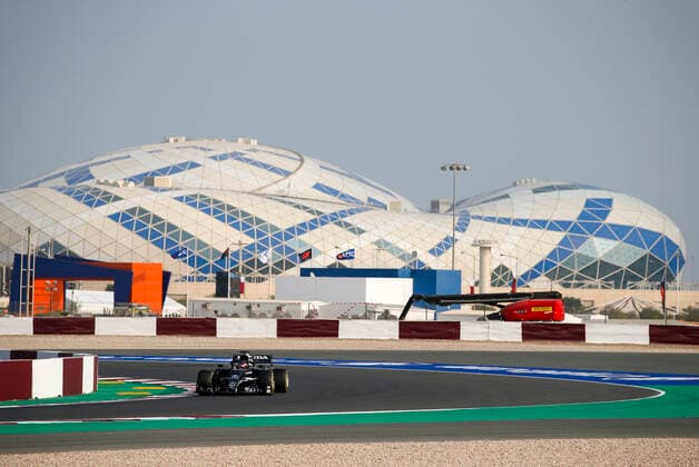 22 Yuki Tsunoda JPN, Scuderia AlphaTauri Honda , F1 Grand Prix of Qatar at Losail International Circuit on November 20, 2021 in Doha, Qatar Photo by HOCH ZWEI Doha Qatar