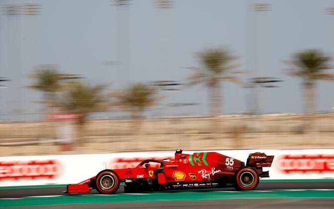 55 Carlos Sainz ESP, Scuderia Ferrari Mission Winnow , F1 Grand Prix of Qatar at Losail International Circuit on November 20, 2021 in Doha, Qatar Photo by HOCH ZWEI Doha Qatar